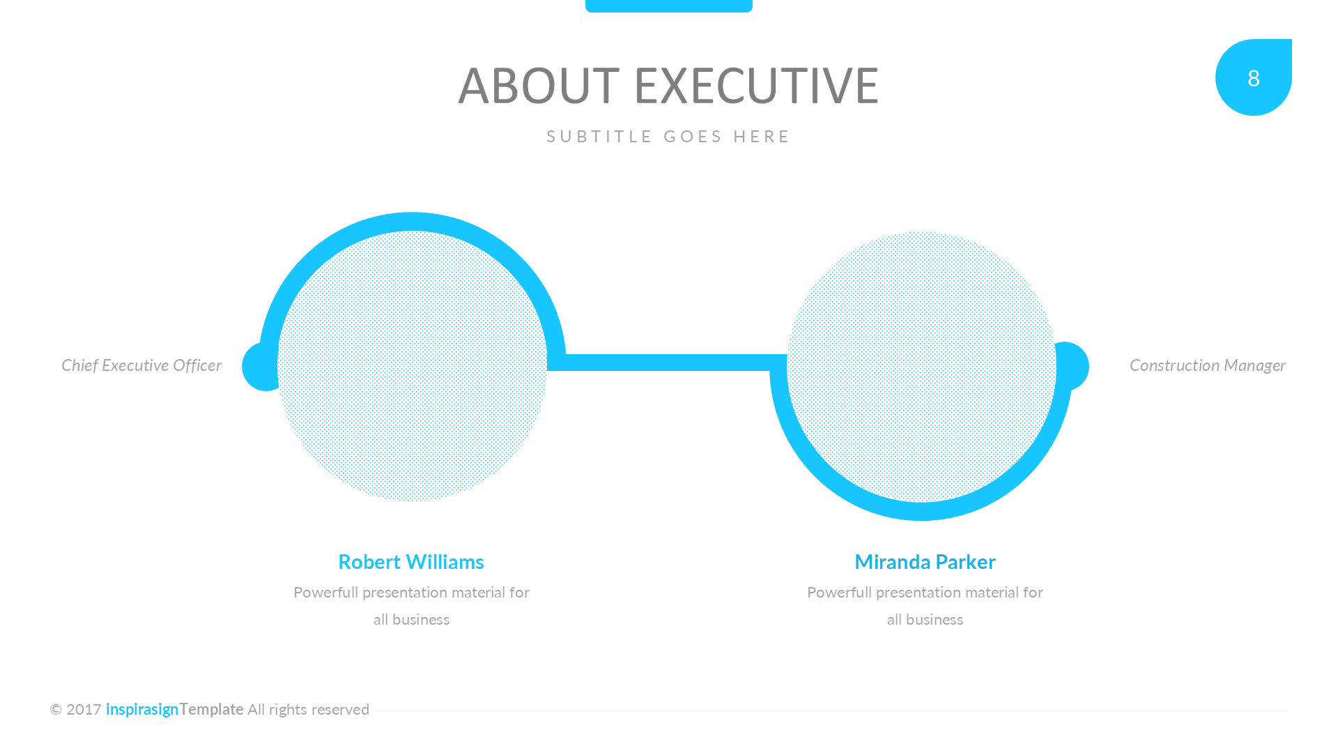 Startup Blue slide 8